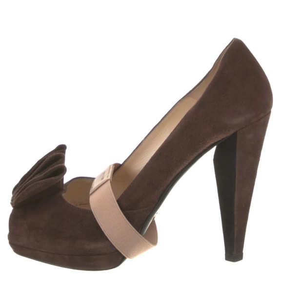 Prada Suede Pumps - Picture 1 of 5